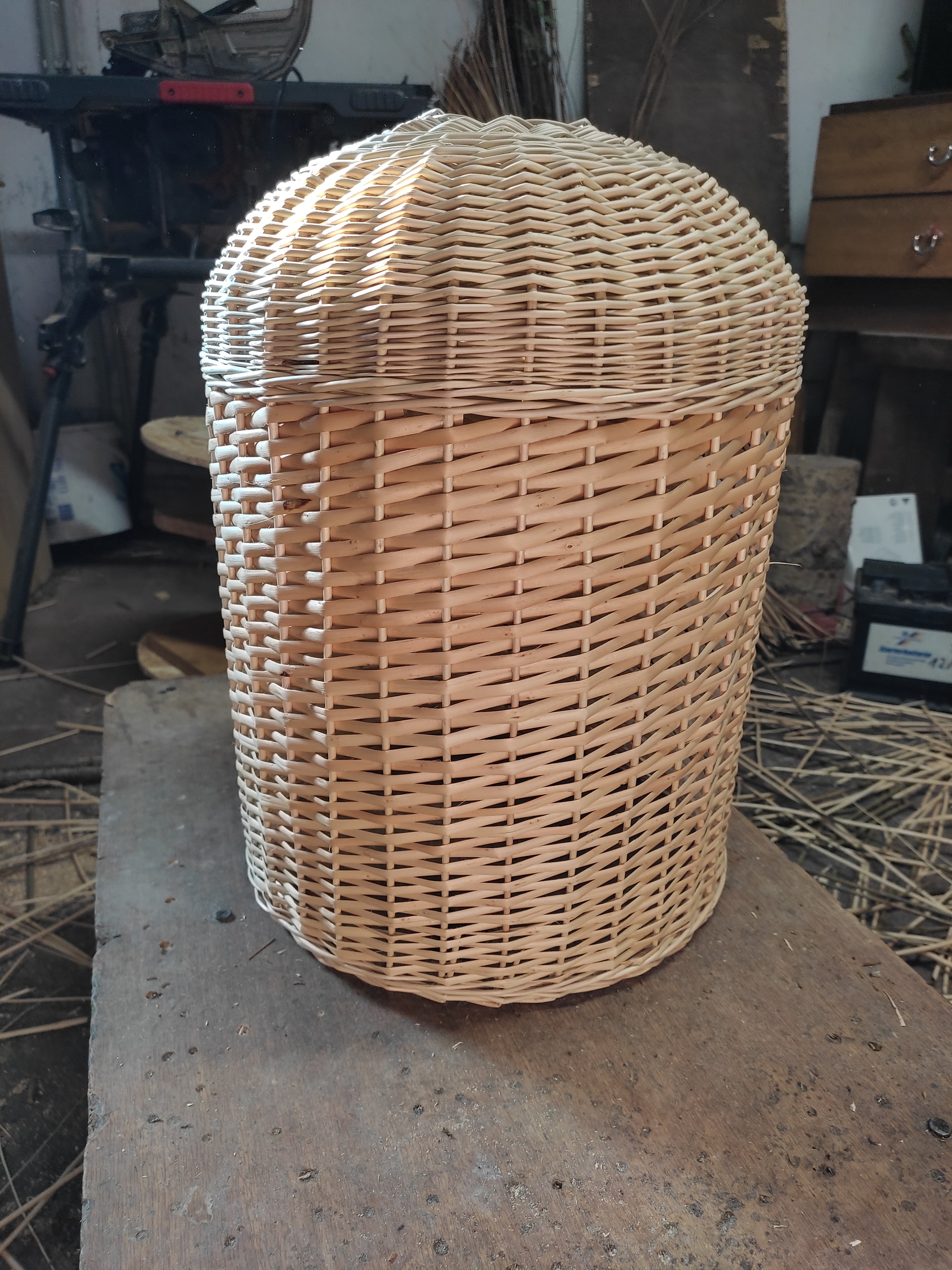 Wicker Water Bottle Cover