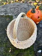 Wicker basket 049b - NaturelyWoven wicker - handmade