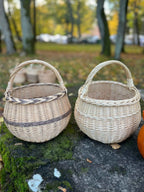 Wicker basket 049b - NaturelyWoven wicker - handmade