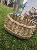 Extra Large Handwoven Wicker Basket