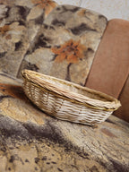 Rustic Bread Wicker Plate