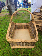Large Handwoven Wicker Basket