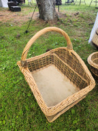 Large Handwoven Wicker Basket