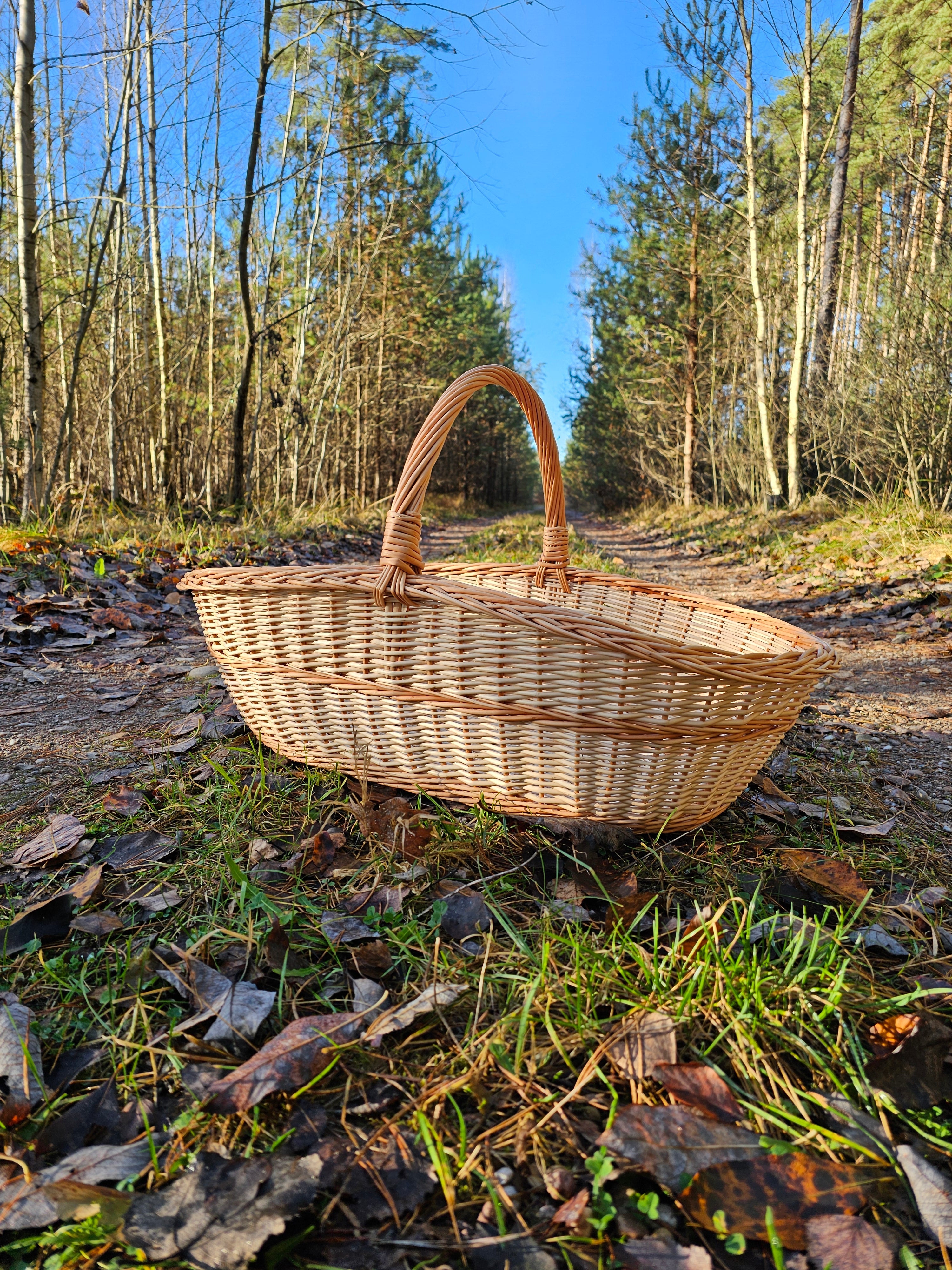 Extra large wicker basket 0004 - NaturelyWoven