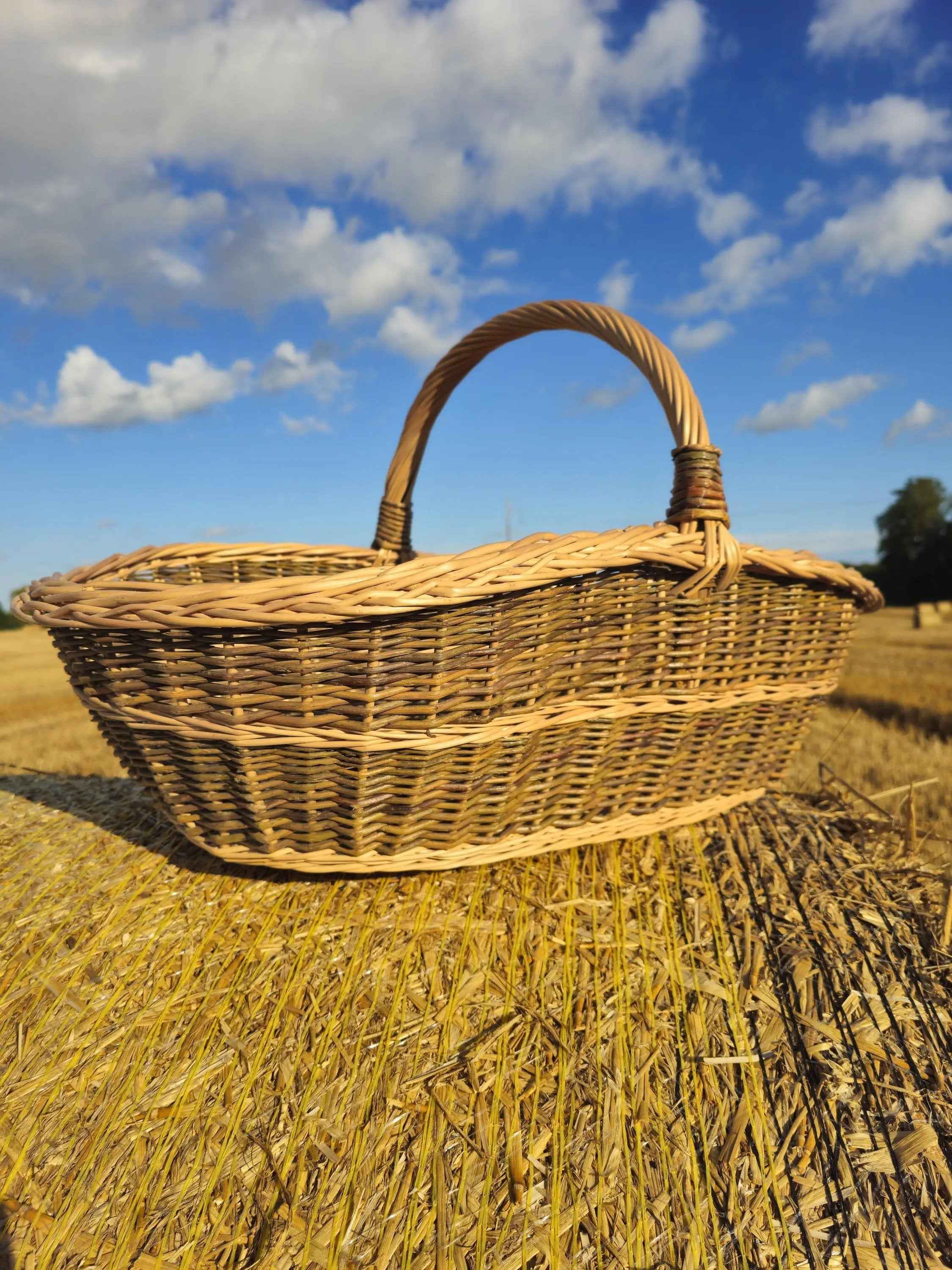 Large wicker basket 004b - Check All Our Handmade Wicker Products