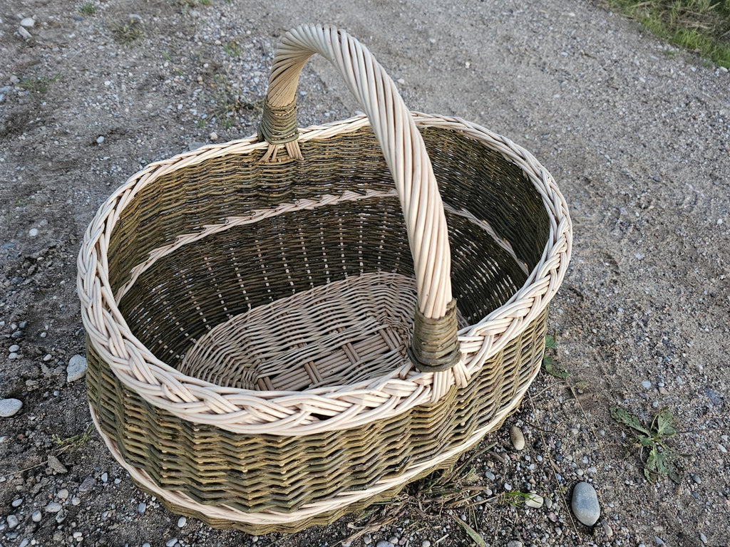 Extra Large Wicker Storage Basket — wicker basket, view 19