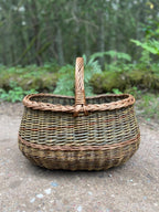 Extra Large Wicker Storage Basket — wicker basket, view 20