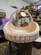 Extra-Large Willow Trug 0027 - NaturelyWoven