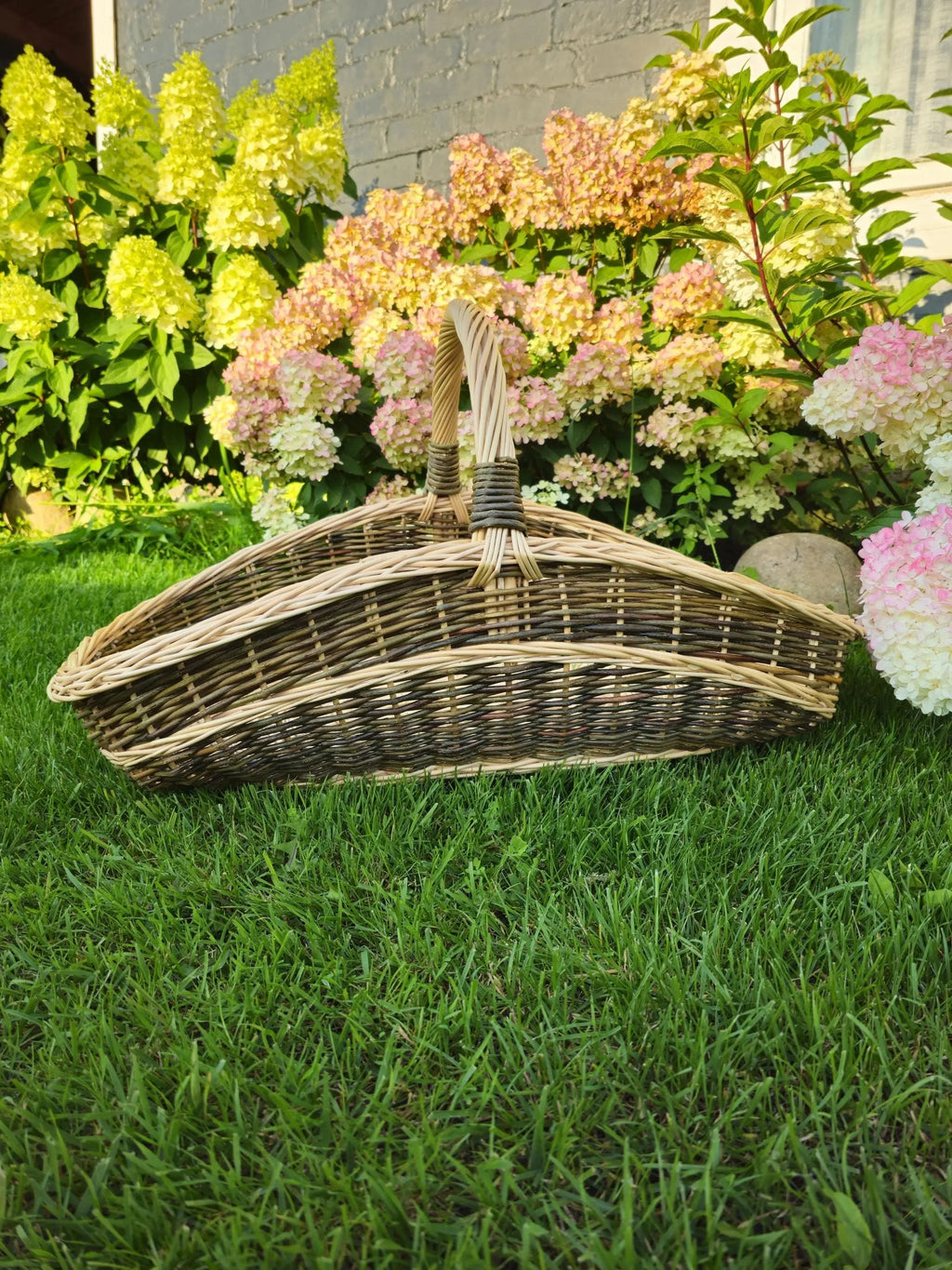 Extra-Large Willow Trug 0027 - NaturelyWoven