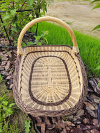 Extra-Large Willow Trug 0027 - NaturelyWoven