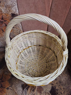 Handwoven Wicker Basket
