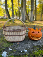 Wicker basket 026b - NaturelyWoven wicker - handmade