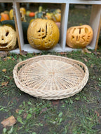 Wicker tray 025b - NaturelyWoven wicker - handmade