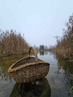 Wicker basket 032b - NaturelyWoven wicker - handmade