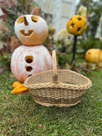 Wicker basket 020b - NaturelyWoven wicker - handmade