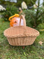 Wicker basket 020b - NaturelyWoven wicker - handmade
