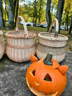 Wicker basket 046b - NaturelyWoven wicker - handmade