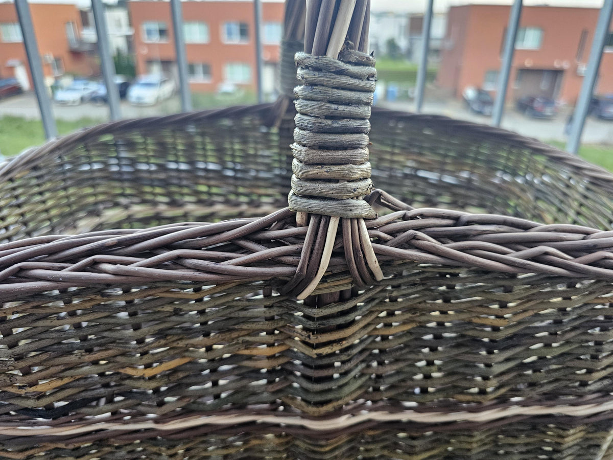 Large Rectangular Wicker Basket