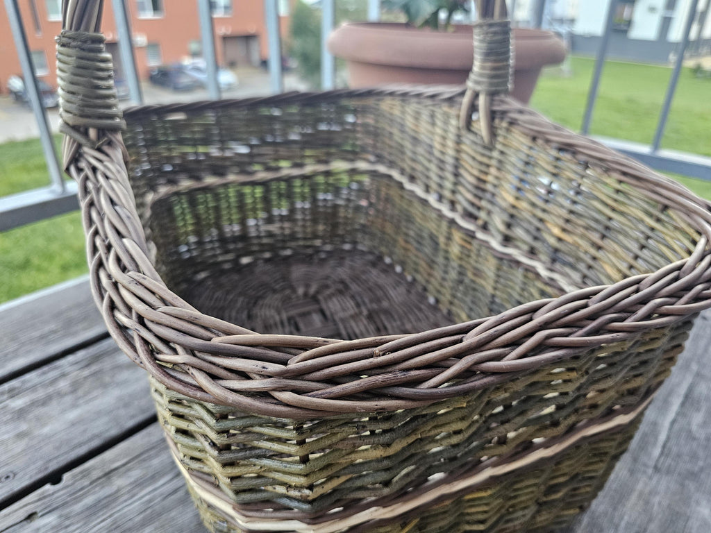 Large Rectangular Wicker Basket