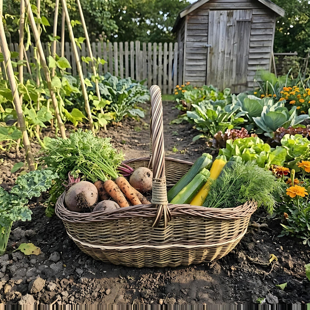 Large Oval Willow Trug