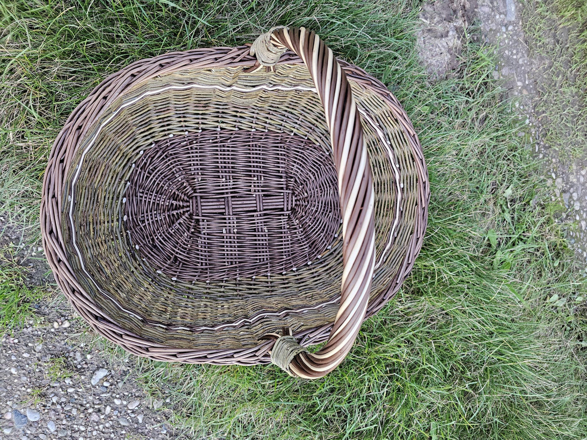 Large Oval Willow Trug