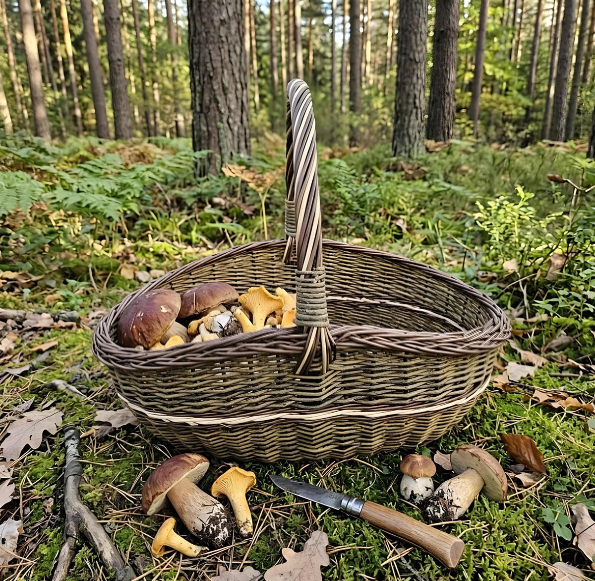 Large Oval Willow Trug