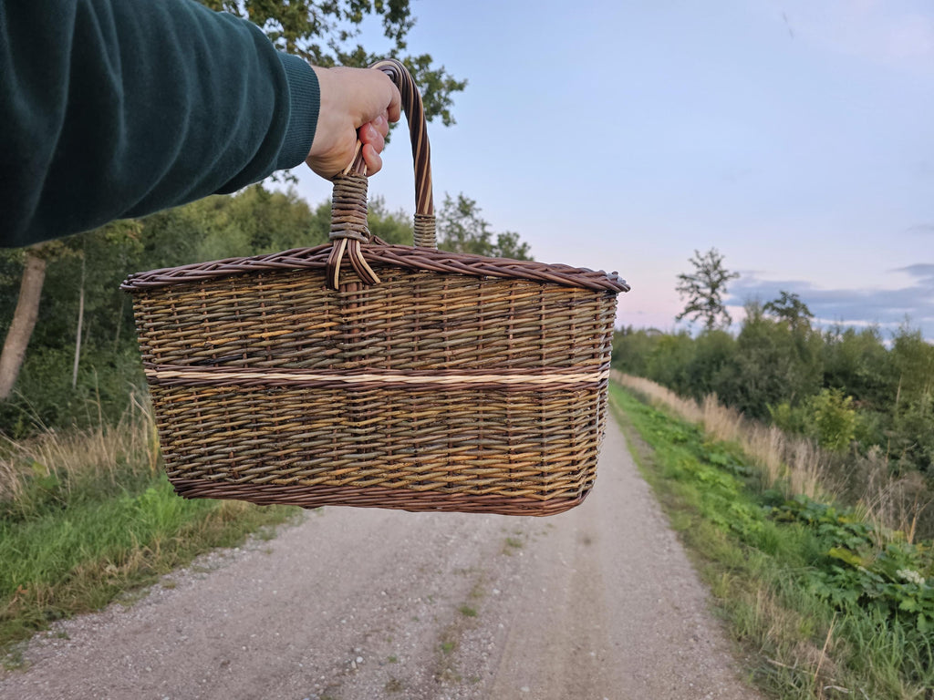 Large Rectangular Wicker Basket
