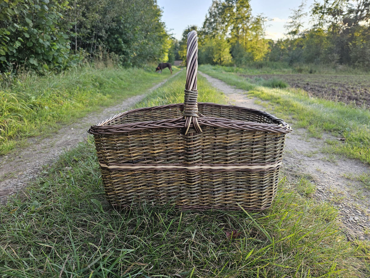Large Rectangular Wicker Basket