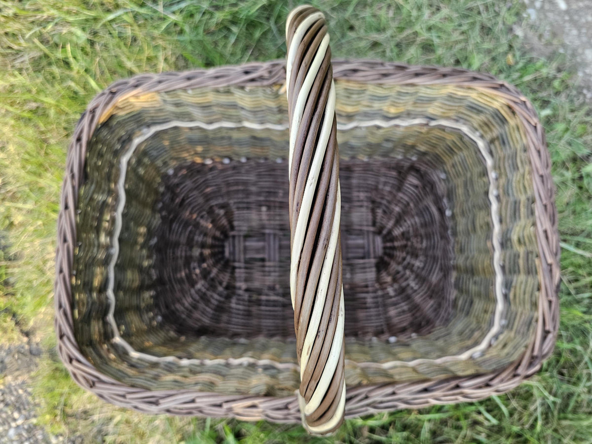Large Rectangular Wicker Basket