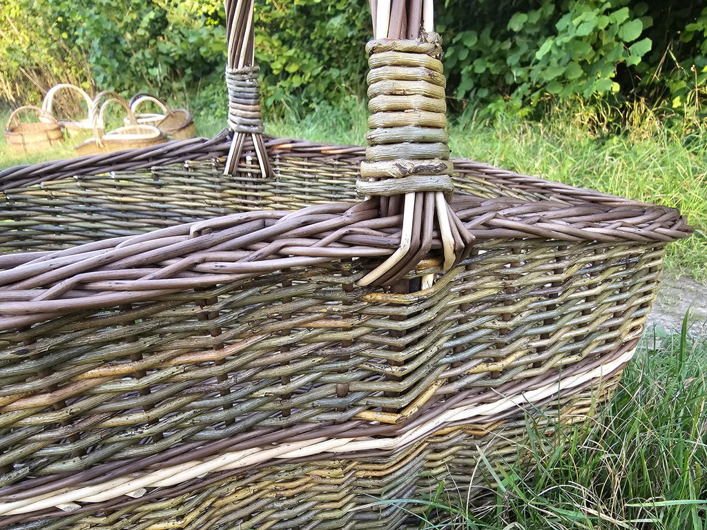 Large Rectangular Wicker Basket