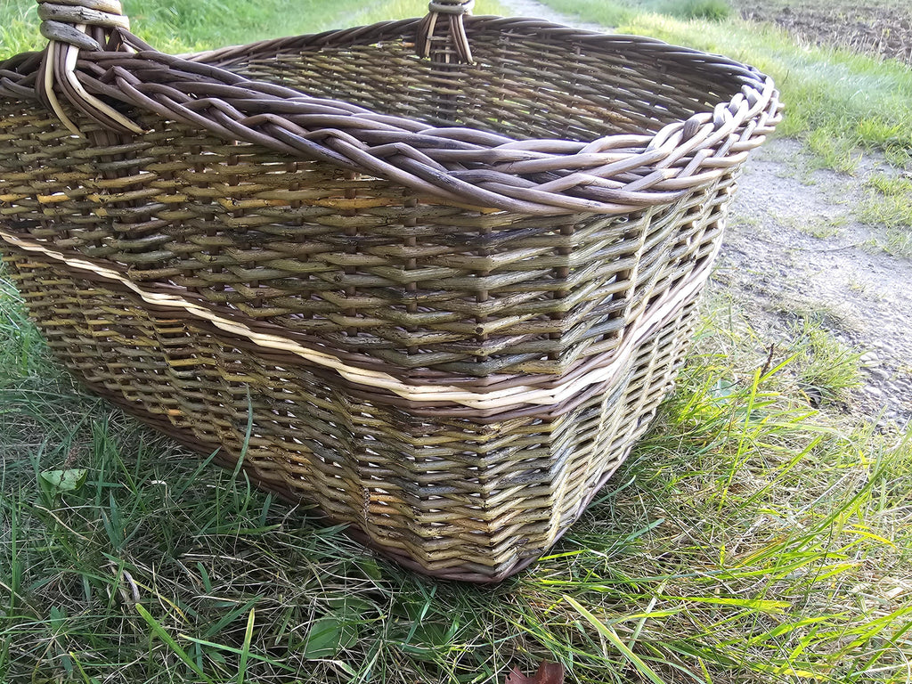 Large Rectangular Wicker Basket