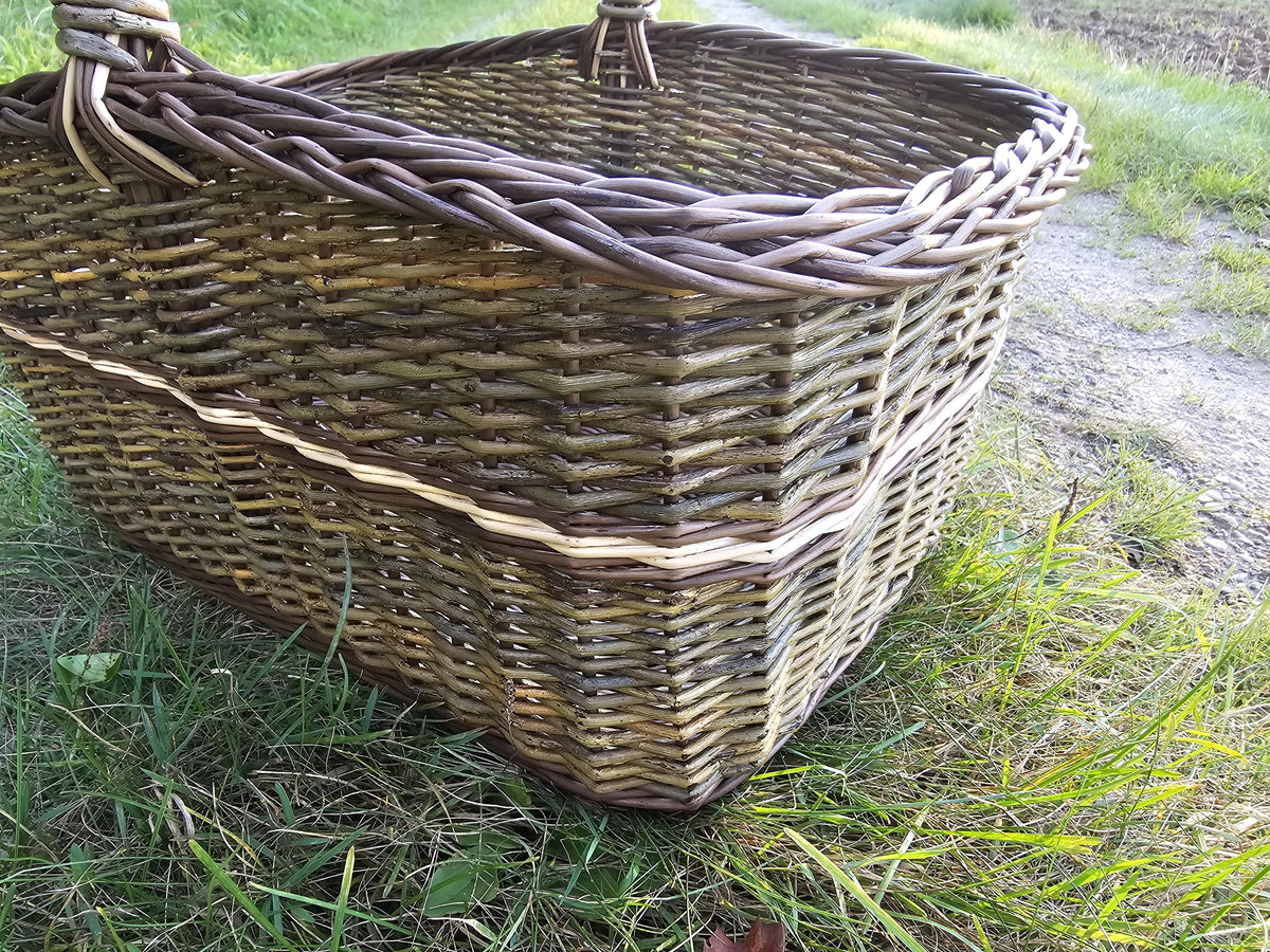 Large Rectangular Wicker Basket