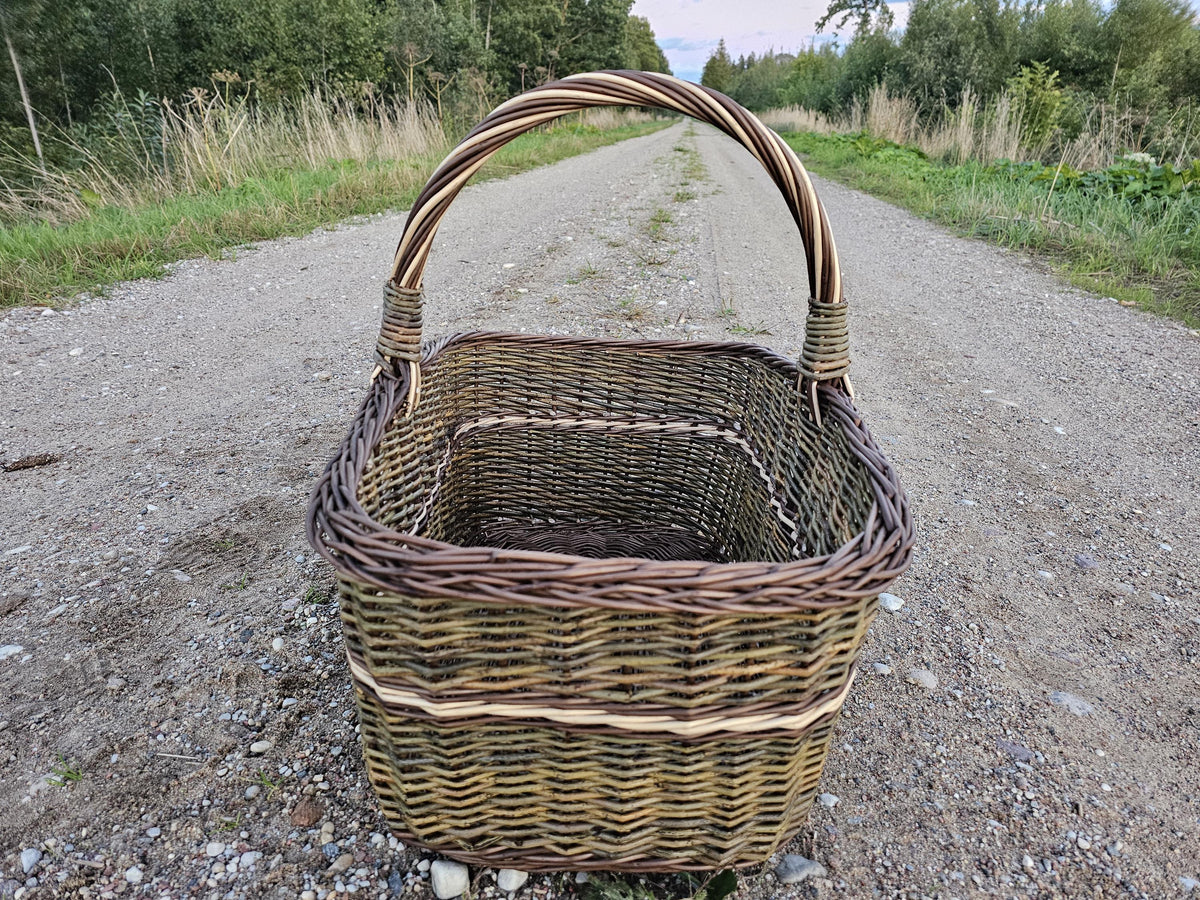Large Rectangular Wicker Basket