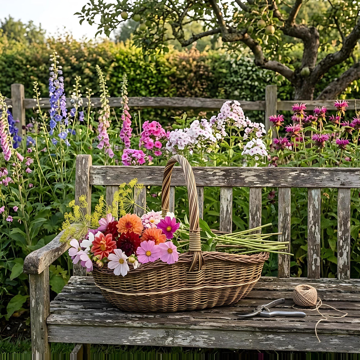 Large Oval Willow Trug