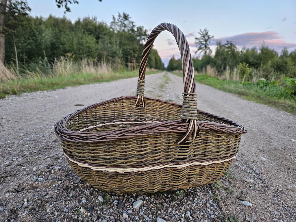 Large Oval Willow Trug
