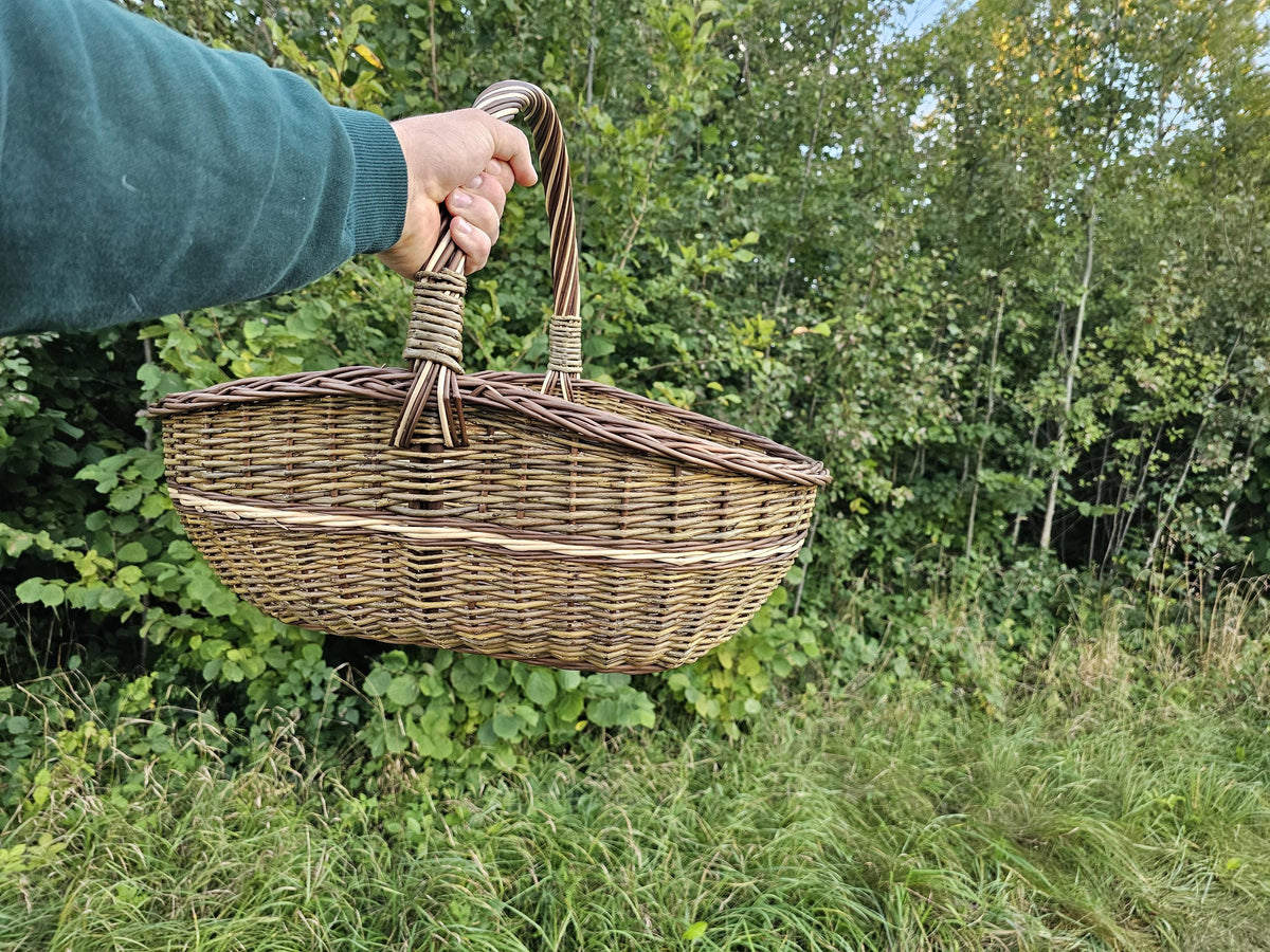 Large Oval Willow Trug