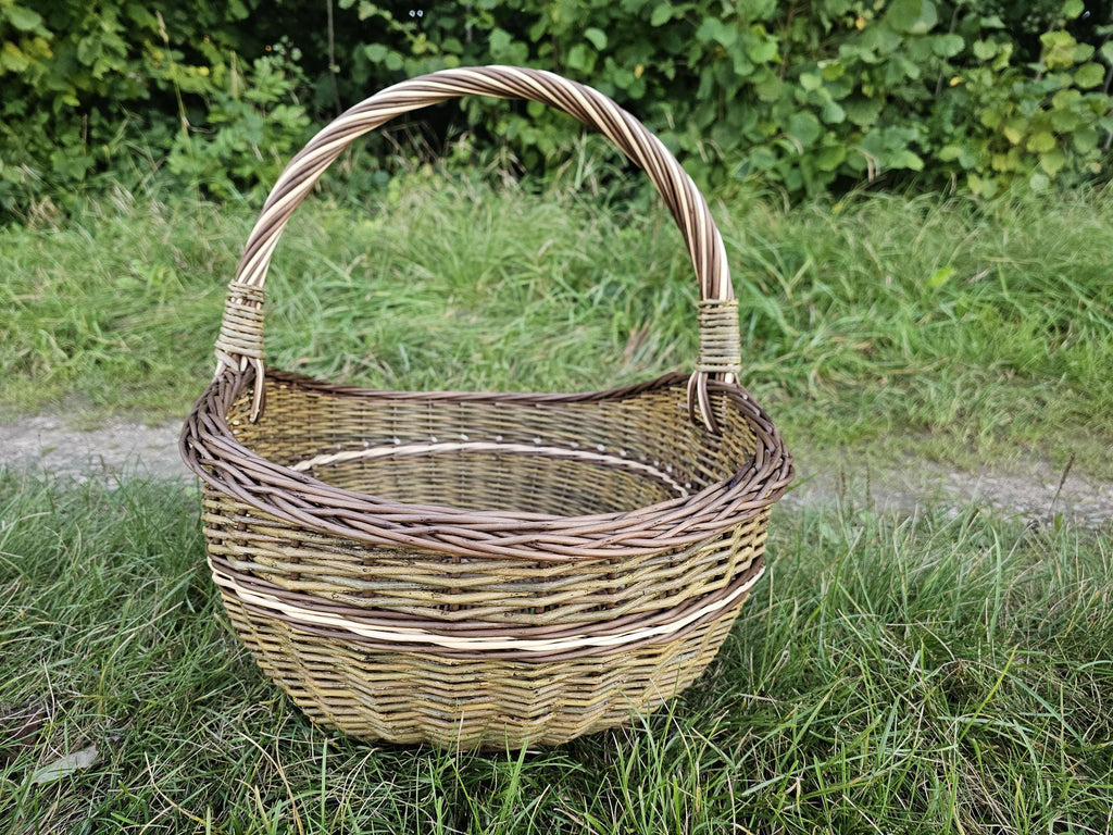 Large Oval Willow Trug