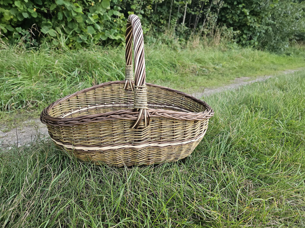 Large Oval Willow Trug
