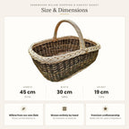Shallow Willow Garden Trug