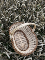 Wicker Gathering Tote