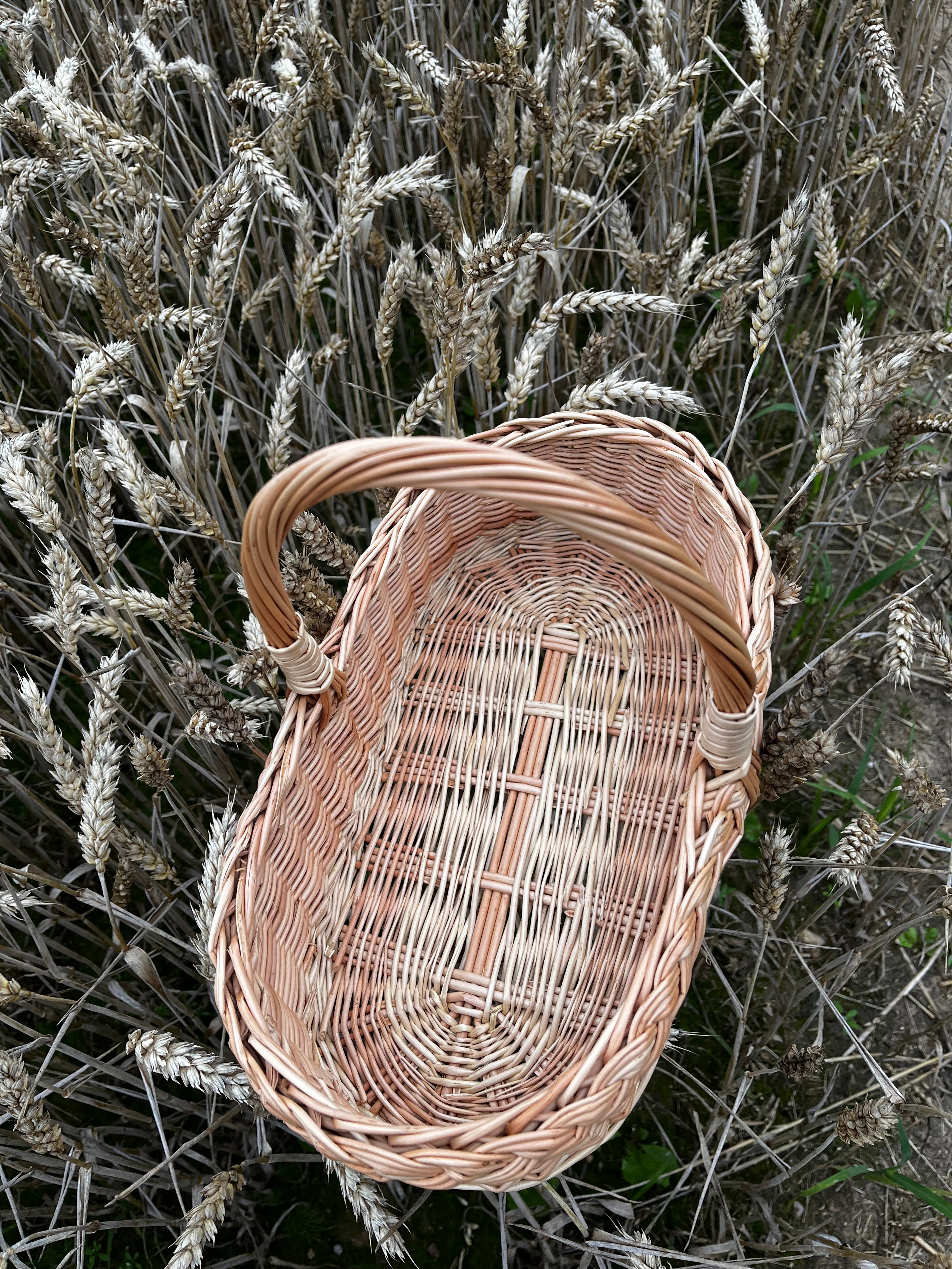 Wicker Flower Gathering Trug