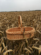 Wicker Flower Gathering Trug