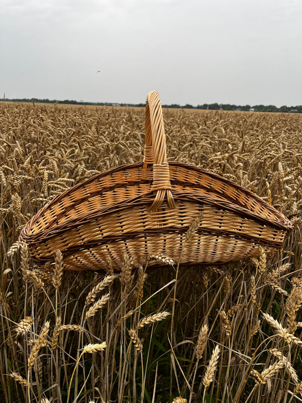 Large Wicker Trug Basket