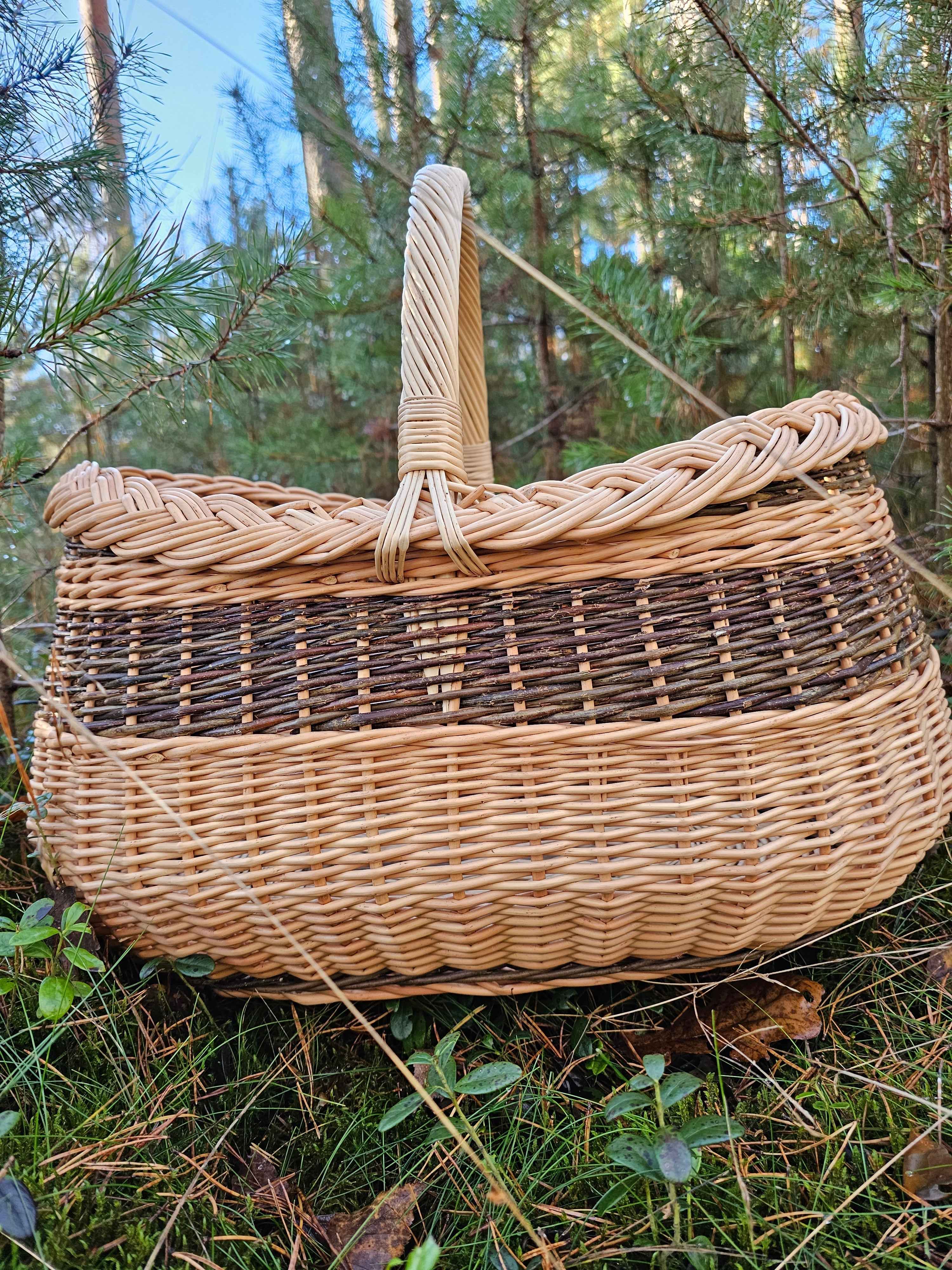 Large Wicker Basket — wicker basket, view 5