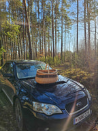 Wicker basket 030r - NaturelyWoven wicker - handmade