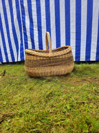 Wicker basket 030r - NaturelyWoven wicker - handmade