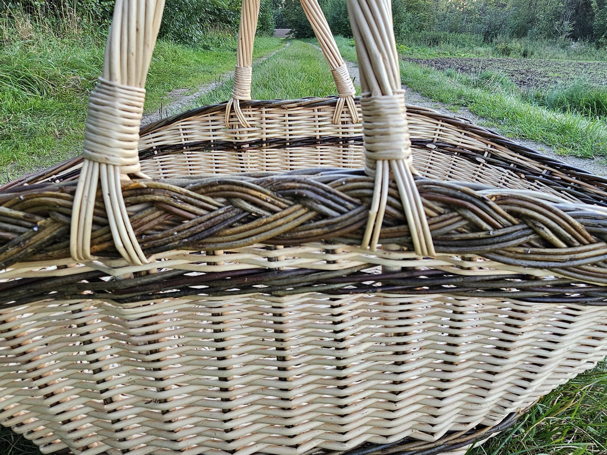 Extra Large Wicker Trug — wicker basket, view 3