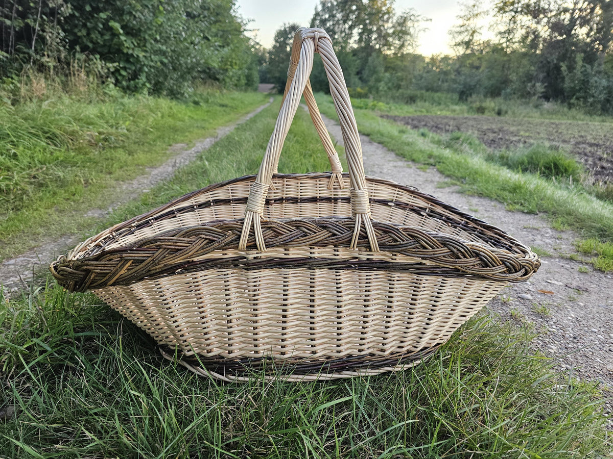 Extra Large Wicker Trug — wicker basket, view 8