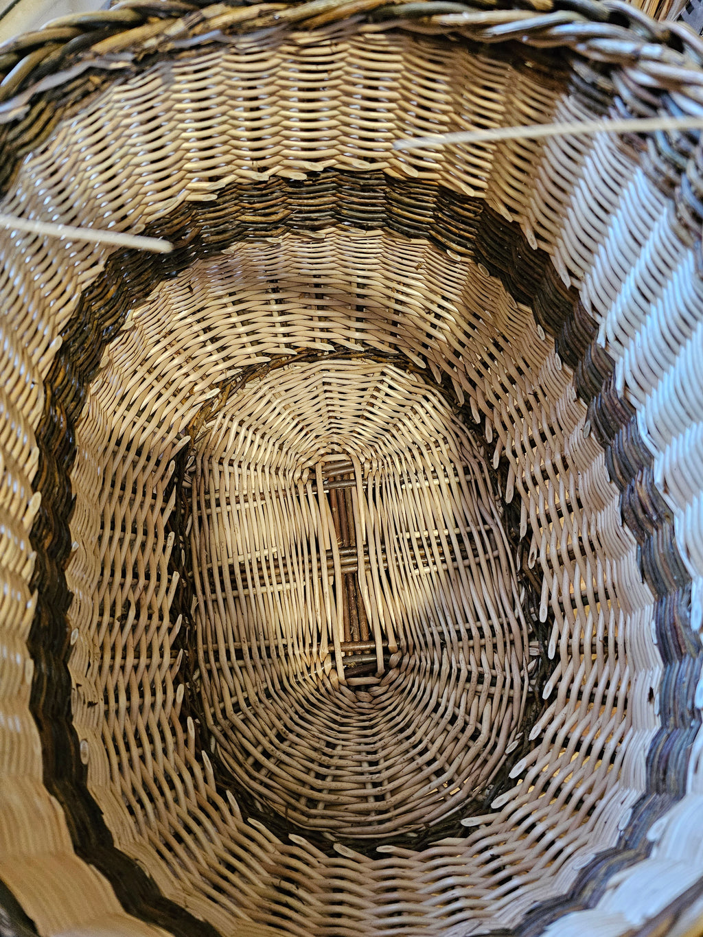 Medium Willow Basket — wicker basket, view 7