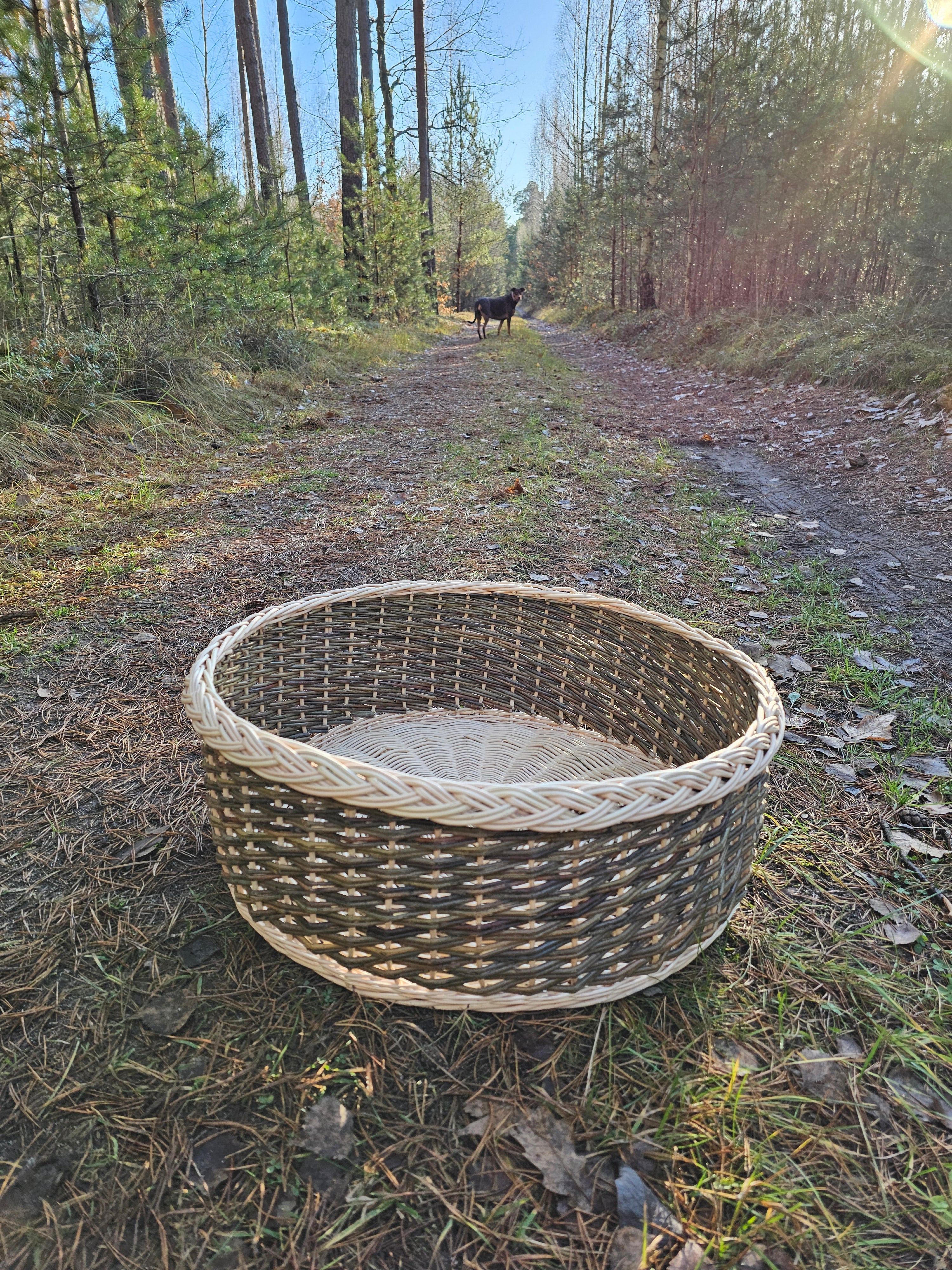 Oval Wicker Bowl 0023 - NaturelyWoven